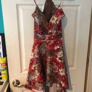 Windsor Floral High Low Lace Back Dress 🌺🌷🌸